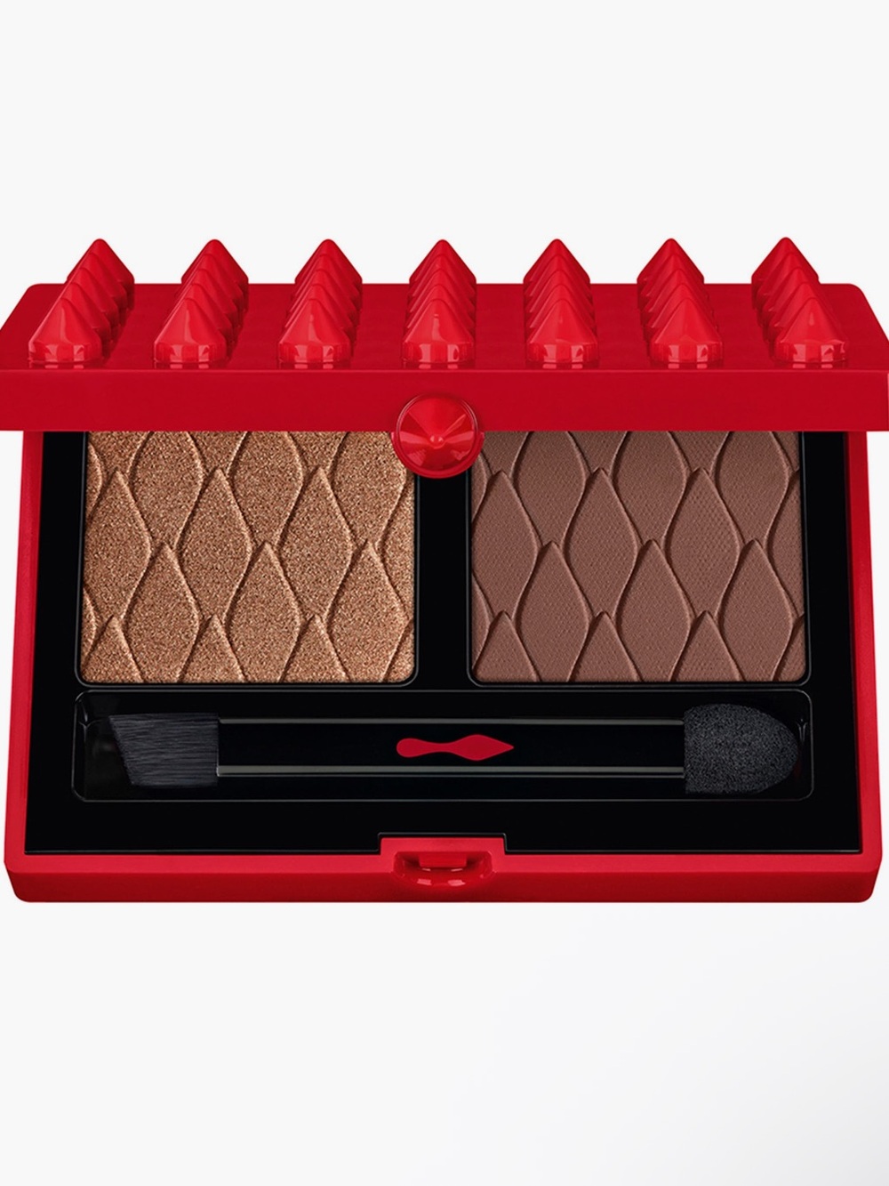 LOUBOUTIN ABRACADABRA DUO EYESHADOW PALETTE AMBRETTA BROWN